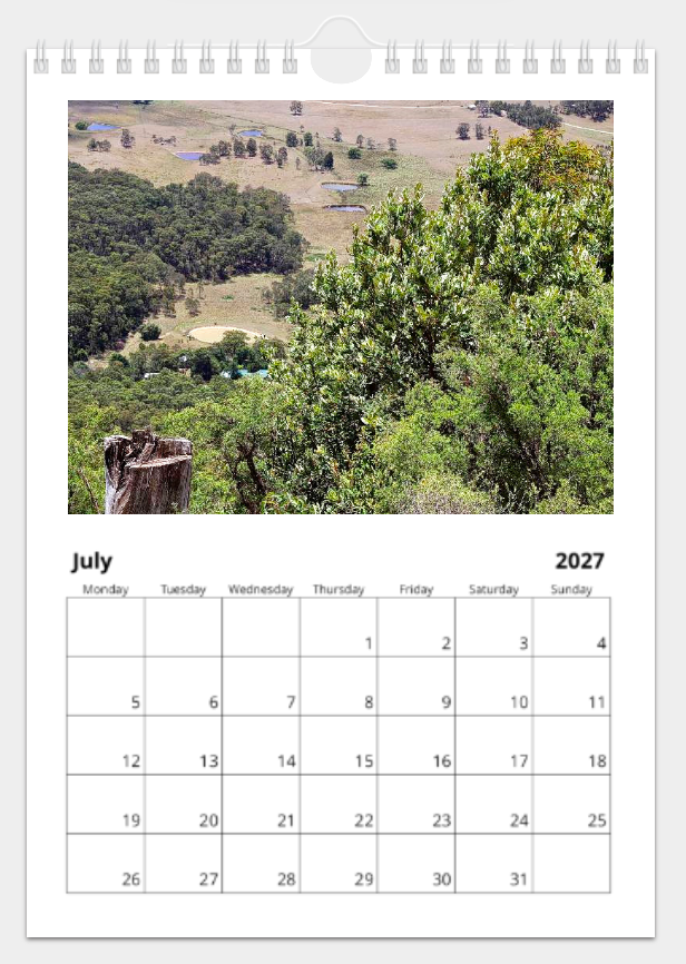 2027 Calendar