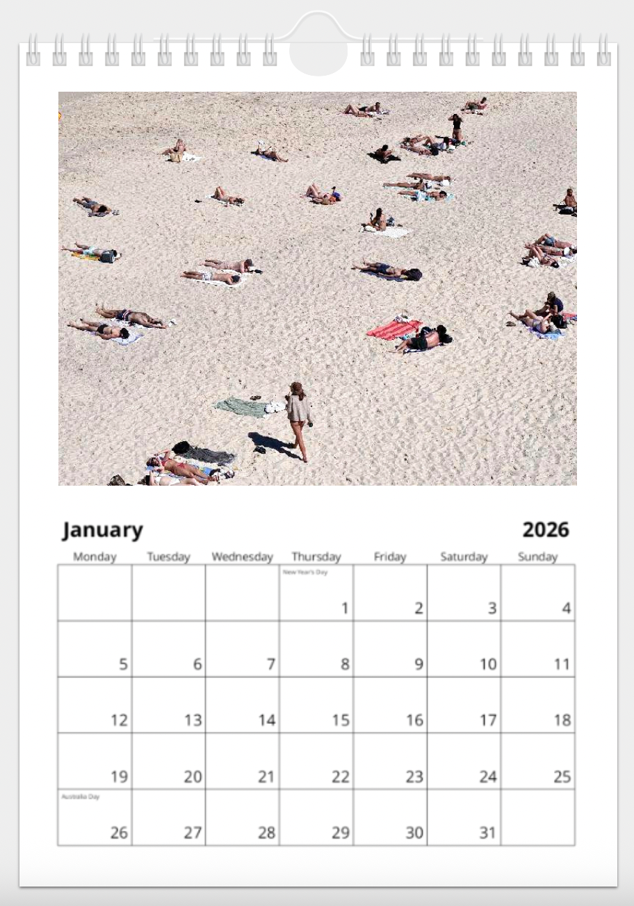 2026 Calender