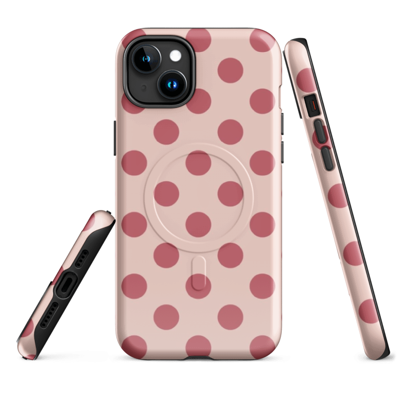 Polka Light Pink Magnetic